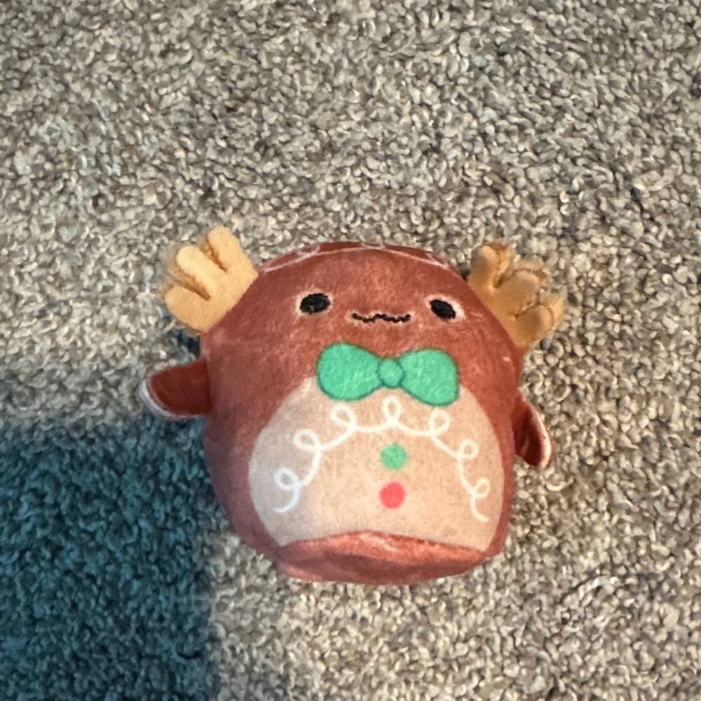 Squishmallows Brown and Tan Stuffed Animal